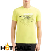 T-Shirt Men Yellow Armani Exchange Camiseta